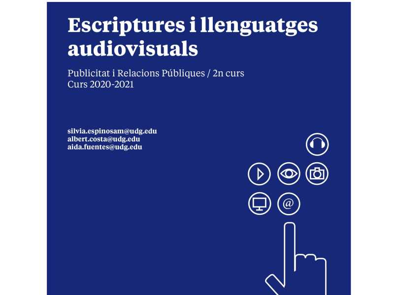 Caràtula de l'assignatura premiada