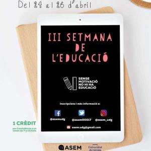 SETMANA EDUCACIÓ