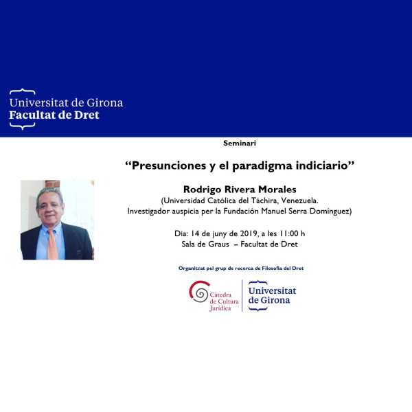 Cartell de Presunciones y el paradigma indiciario