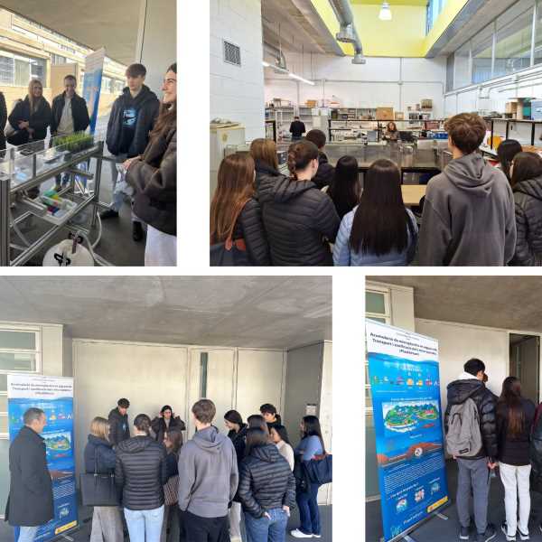 High School Students Learn About Microplastic