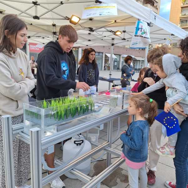 Exhibition of the Environmental Physics group in the Nit de la Recerca 2024