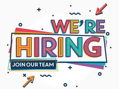 We are hiring