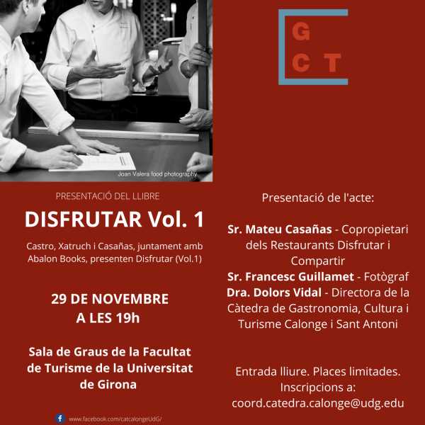 Presentació Llibre Disfrutar