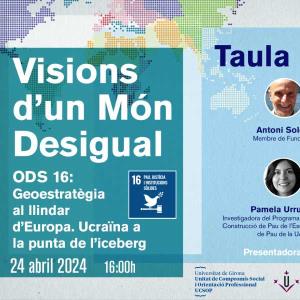📣 DIRECTE - 24 ABRIL 24 - 16h: Taula rodona final: Ucraïna a la punta de l’iceberg 2023-2024
