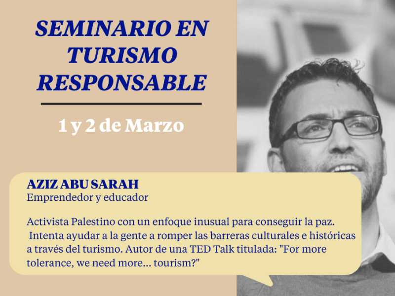 Aziz Abu Sarah sobre Turismo Responsable