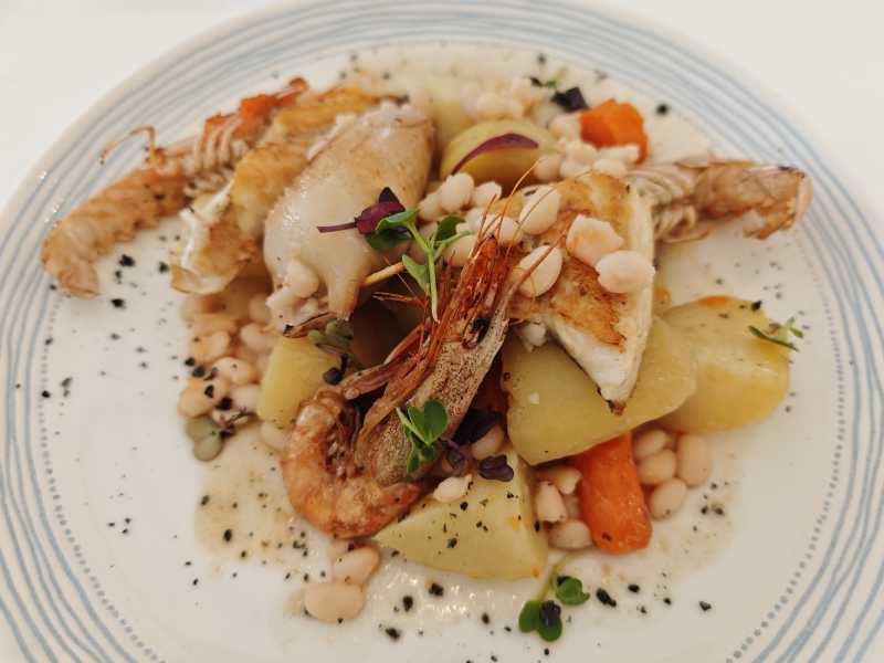 El peix d'olla de l'escudella marinera