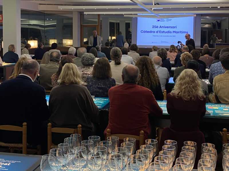 Celebració del 25è aniversari de la Càtedra d'Estudis Marítims