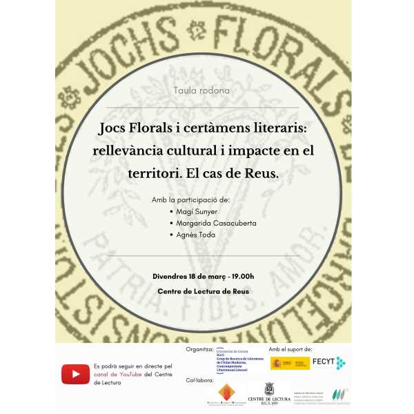 Jocs Florals i certàmens literaris: rellevància cultural i impacte en el territori. El cas de Reus