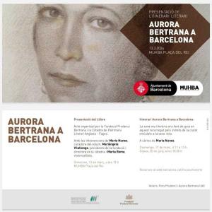 Aurora Bertrana a Barcelona