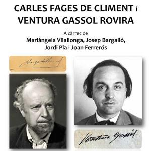 Taula rodona: Fages de Ciment i Ventura Gassol