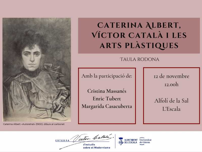 Caterina Albert, Víctor Català i les arts plàstiques