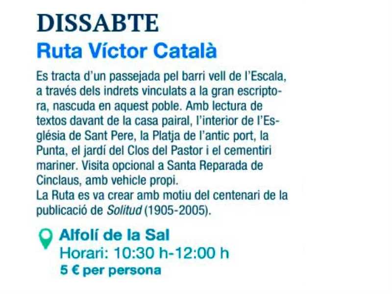 Ruta Víctor Català