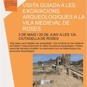 cartell visites guiades excavacions