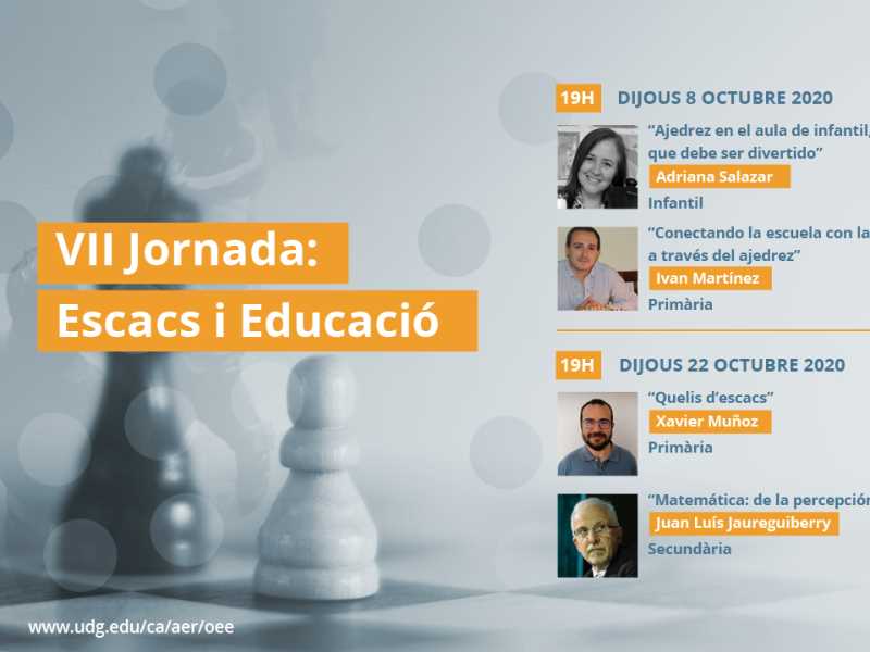 Programa VII Jornada: Escacs i Educació