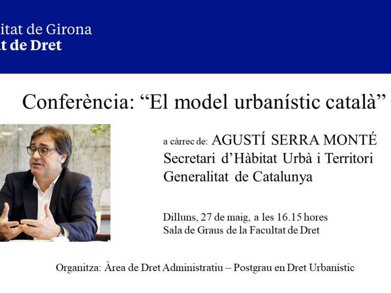 Conferència Agustí Serra