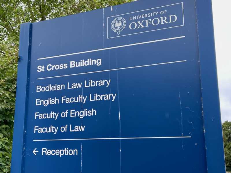 Facultat de Dret, University of Oxford