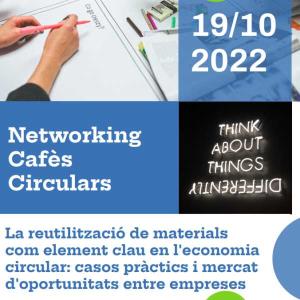 La reutilització de materials com element clau en l'economia circular: casos pràctics i mercat d'oportunitats entre empreses