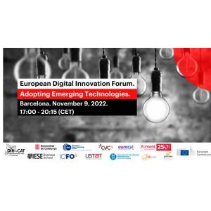 European Digital Innovation Forum IESE-ACCIÓ Innovació oberta a partir de l’adopció de tecnologies digitals avançades