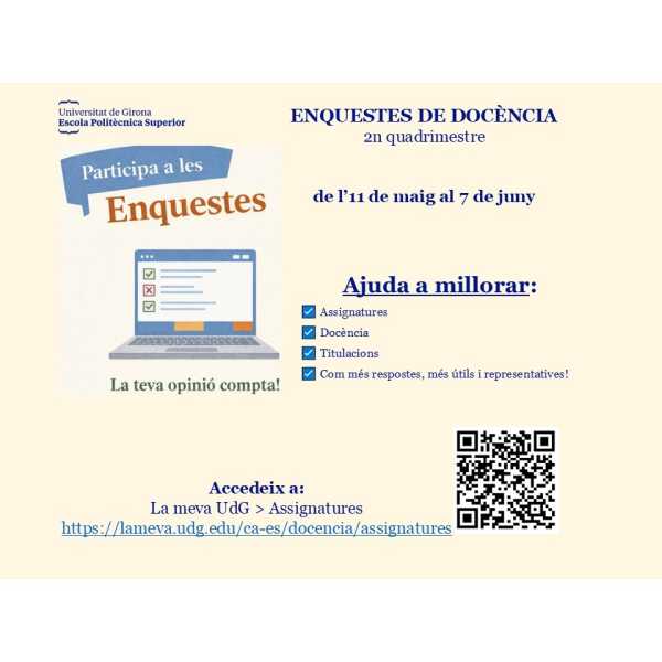 Enquestes docència