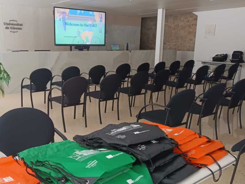 Imatge de la International Staff Week de la UdG 2025