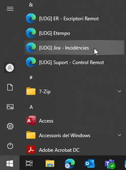 View direct accesses