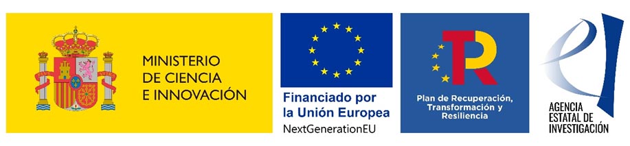 Ministerio de Ciencia e Innovación, Financiado por la Unión Europea NextGenerationEU, Plan de Recuperación, Transformación y Resiliencia, Agencia Estatal de Investigación
