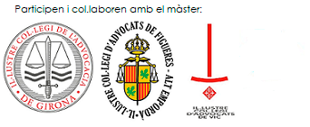 Participan y colaboran Ilustre Colegio de la Abogacía de Girona, Ilustre Colegio de Abogados de Figueres - Alt Empordà, Ilustre Colegios de Abogados de Vic