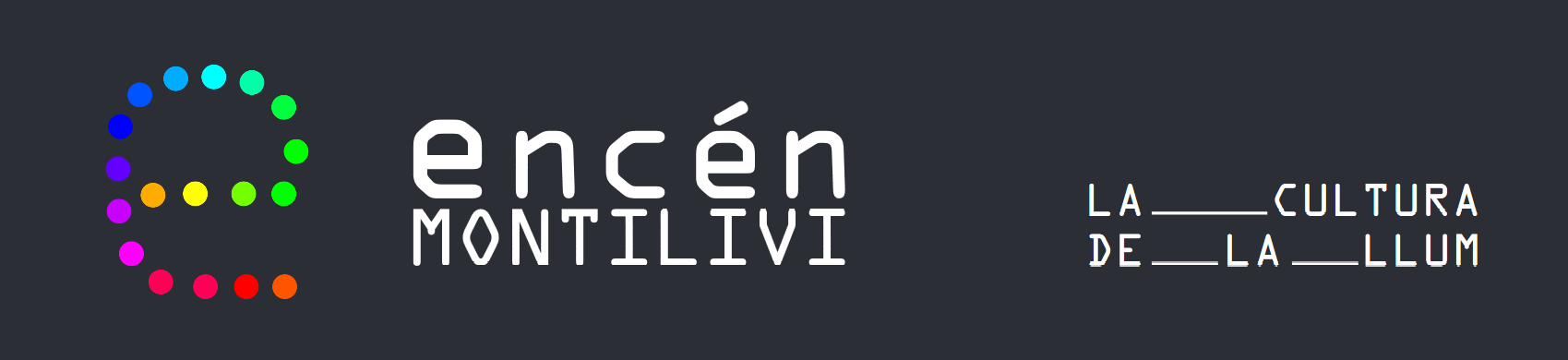Logo Encén Montilivi - La cultura de la llum